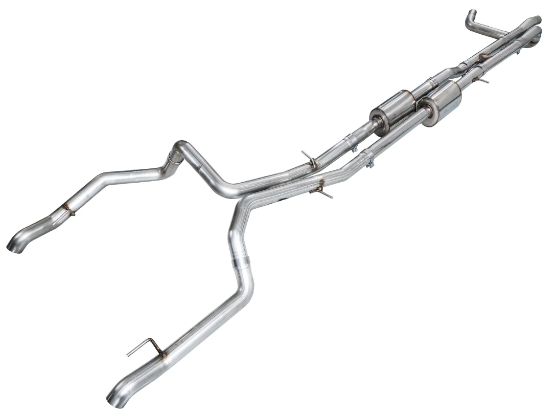 aFe 3in SS Cat-Back Exhaust w/ Black Tips | GM Silverado/Sierra 1500 (19-21) (49-34106-B) main image 1
