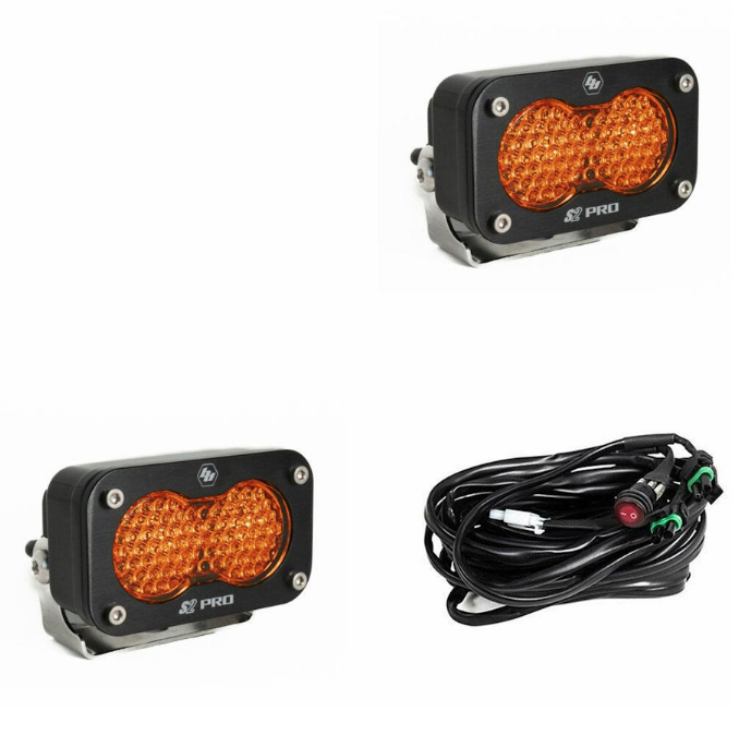 Baja Designs S2 Pro Work/Scene Pattern LED Work Light - Clear main image 0