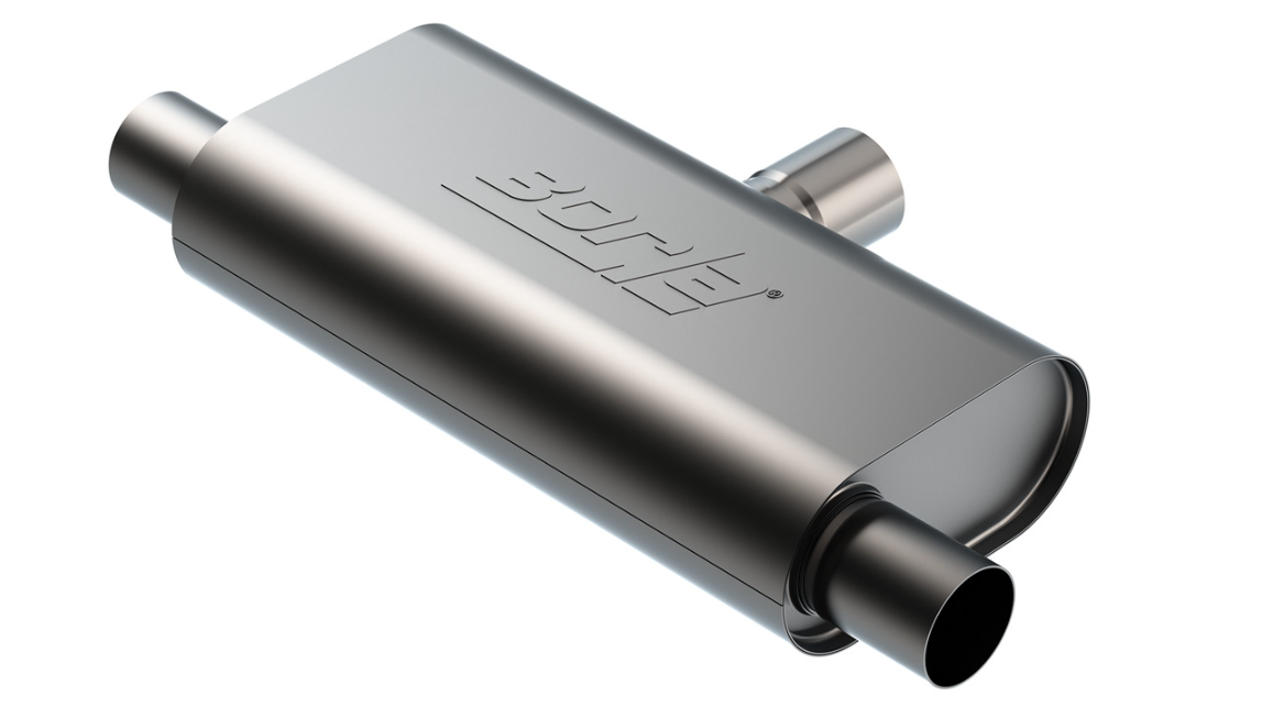 Borla 25 Single Inletdual Outlet T Flow Muffler 18x425x910 Uni 