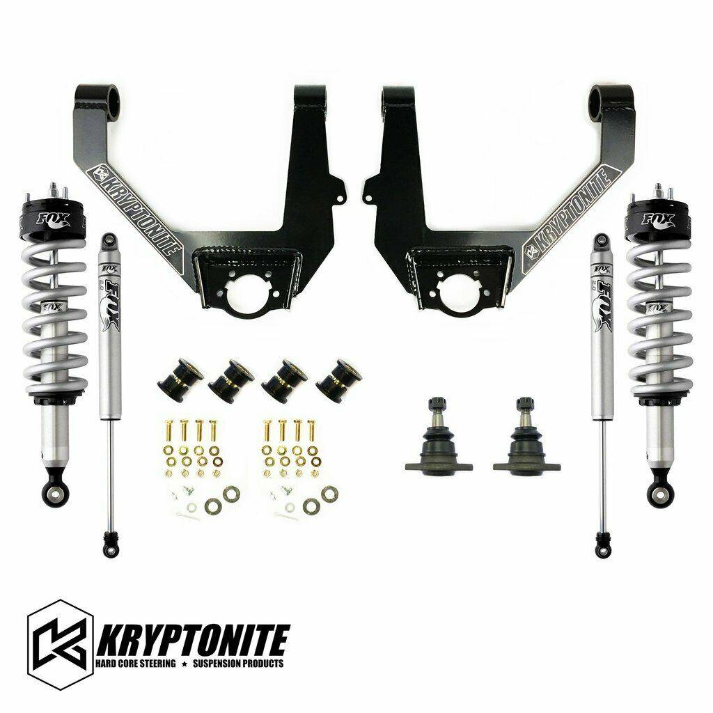 Kryptonite 2007-2018 GM 1500 Stage 3 Leveling Kit with FOX Shocks