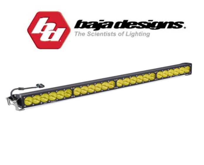 Baja Designs OnX6 Wide Driving 10in LED Light Bar - Amber