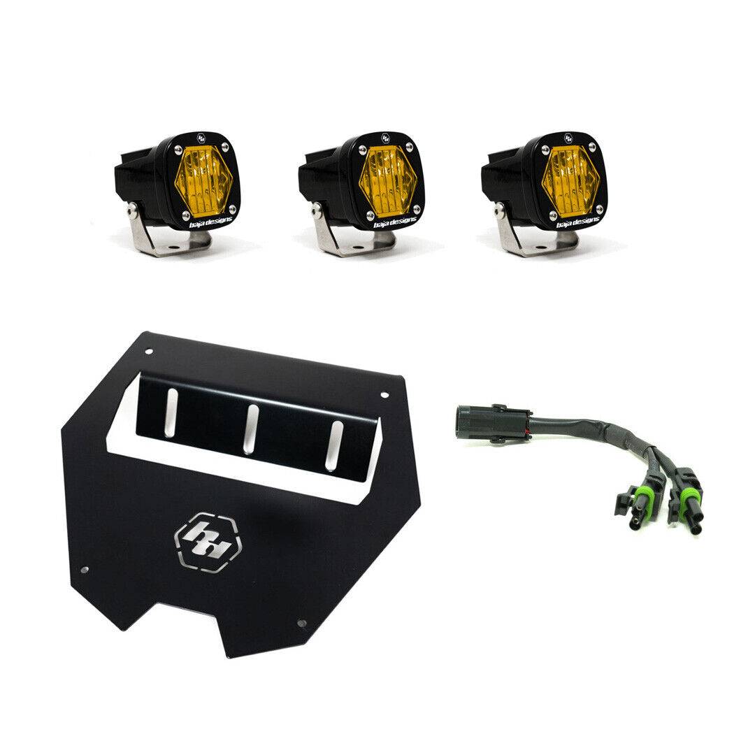Baja Designs S1 Amber Wide Cornering Lower Fascia Light For 2020