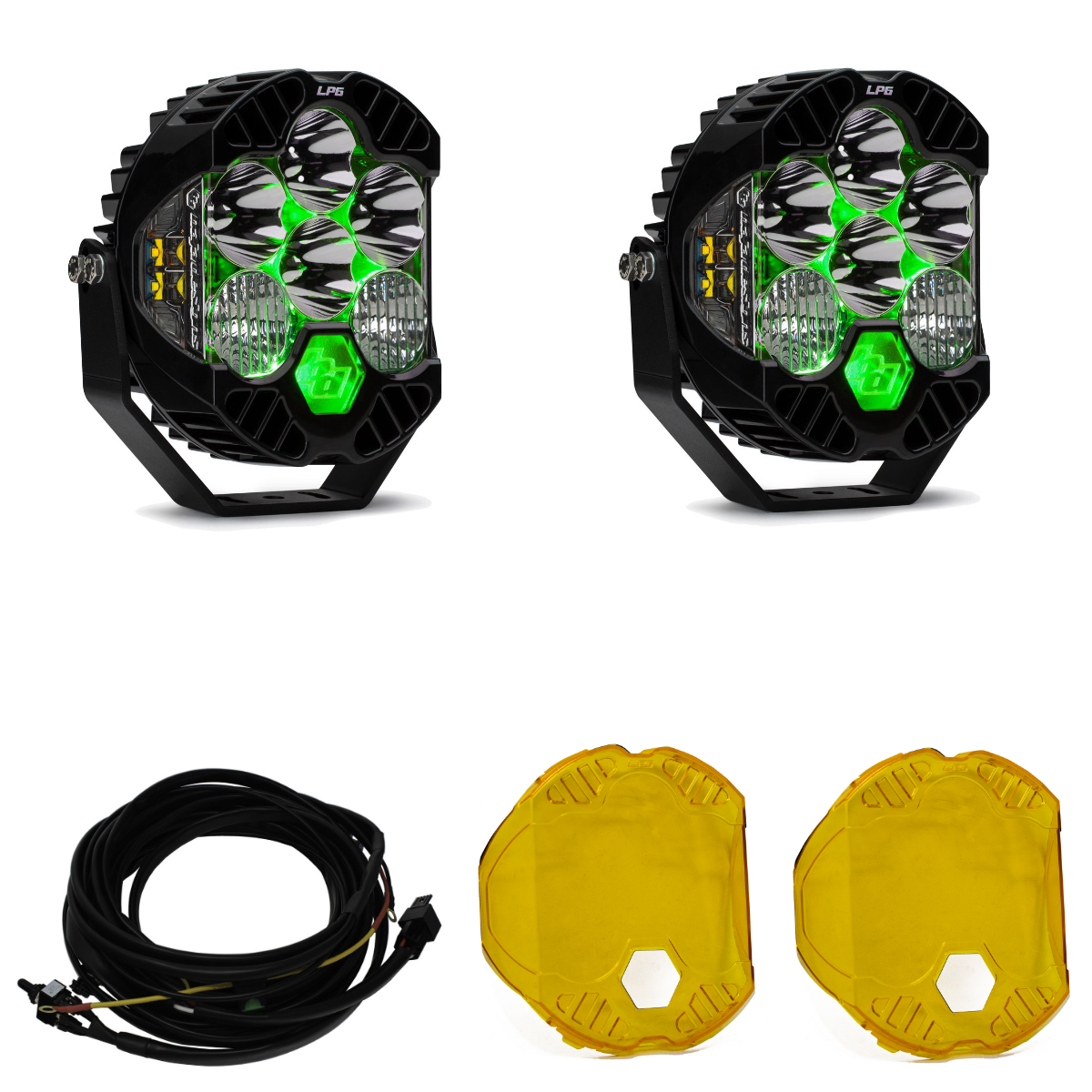 Baja Designs 640172 2-Light Max Wiring Harness LP6/LP9 | Universal – Alligator Performance - View #8