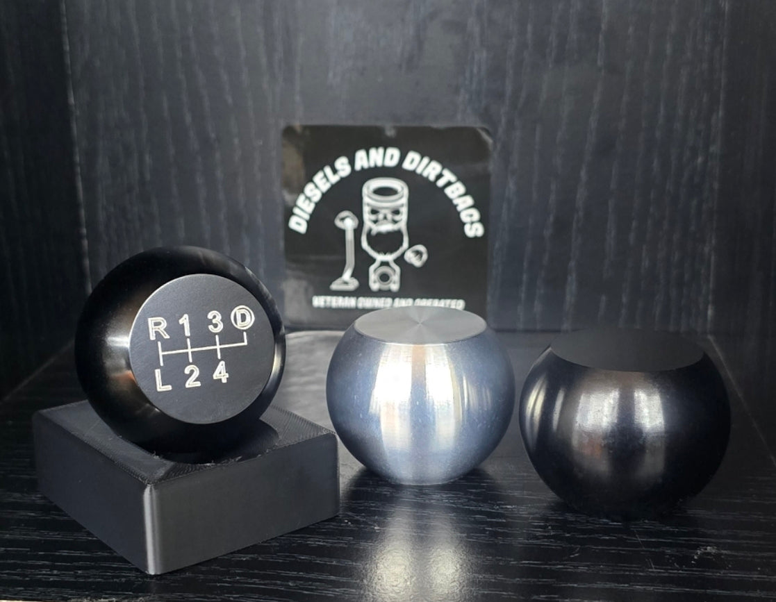 Duramax Ball Aluminum Shift Knob | Raw or Black Anodized – Rudy's