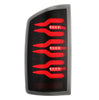AlphaRex LUXX-Series LED Tail Lights Black Red For 2002-2006 Dodge Ram 1500 & 2003-2006 Dodge Ram 2500 3500