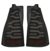 AlphaRex LUXX-Series LED Tail Lights Black For 2003-2009 Toyota 4Runner