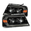 AlphaRex LUXX-Series LED Projector Headlights Chrome For 2004-2008 Ford F150