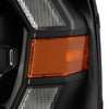 AlphaRex LUXX-Series LED Projector Headlights Black W/ Activation Light & Sequential Signal & DRL For 2004-2008 Ford F-150 & 2006-2008 Lincoln Mark LT