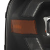 AlphaRex NOVA-Series LED Projector Headlights Black W/ Activation Light & Sequential Signal & DRL For 2004-2008 Ford F-150 & 2006-2008 Lincoln Mark LT