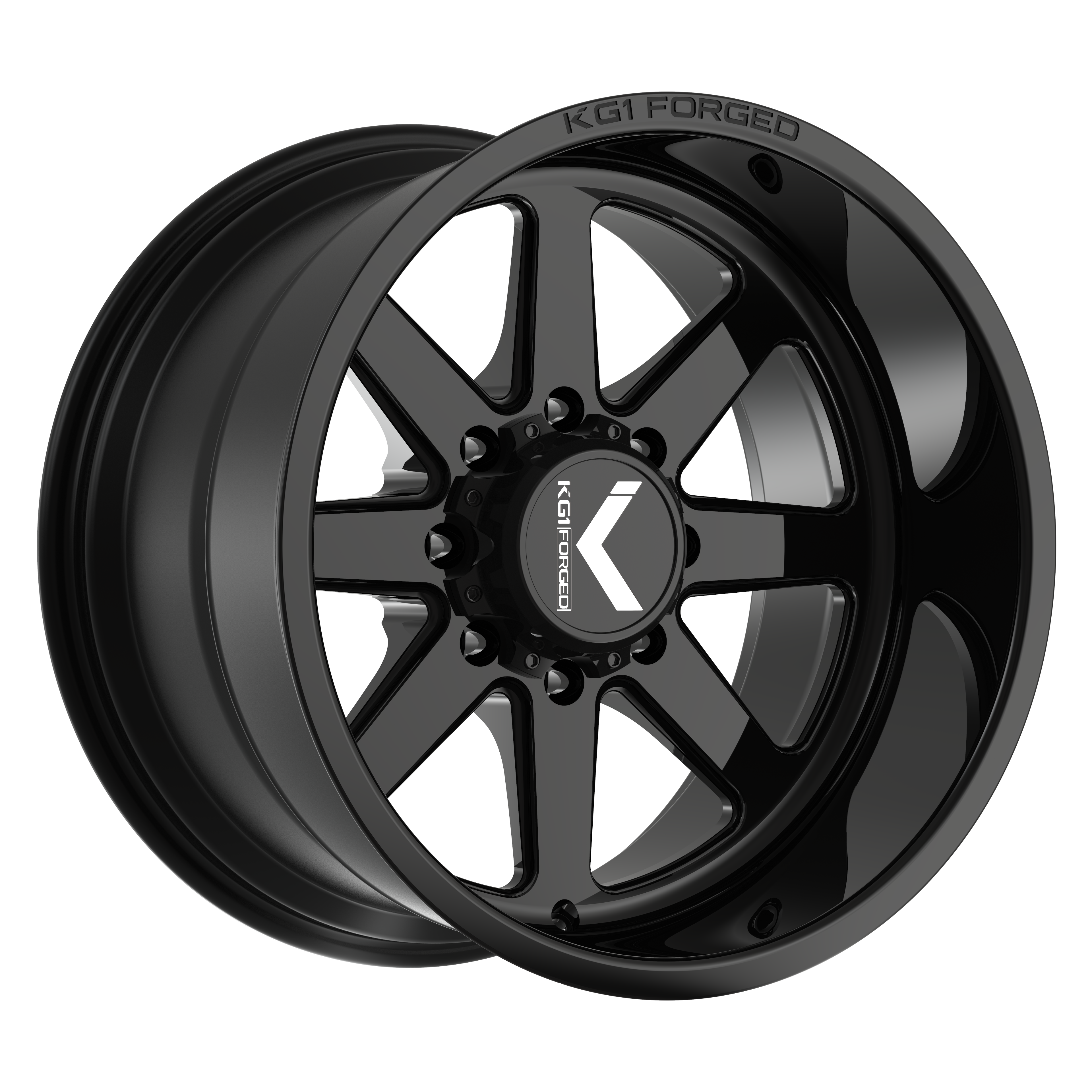 KG1 Forged Okto Gloss Black 22X12