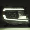 AlphaRex LUXX-Series Crystal LED Headlights Black W/ Activation Light & DRL For 2005-2011 Toyota Tacoma