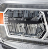 AlphaRex LUXX-Series Crystal LED Headlights Chrome W/ Activation Light & DRL For 2005-2011 Toyota Tacoma