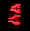 AlphaRex LUXX-Series LED Tail Lights Black Red W/ Activation Light & Sequential Signal For 2005-2015 Toyota Tacoma