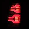 AlphaRex LUXX-Series LED Tail Lights Black Red W/ Activation Light & Sequential Signal For 2005-2015 Toyota Tacoma