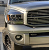 AlphaRex NOVA-Series LED Projector Headlights Black W/ Sequential Signal & DRL For 2006-2008 Dodge Ram 1500
