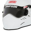 Simpson Kingsnake SA2025 Full Face Racing Helmet Gloss White Medium - view 2