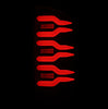 AlphaRex LUXX-Series LED Tail Lights Black For 2007-2008 Dodge Ram 1500 & 2007-2009 Dodge Ram 2500 3500