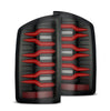 AlphaRex LUXX-Series LED Tail Lights Black Red For 2007-2008 Dodge Ram 1500 & 2007-2009 Dodge Ram 2500 3500