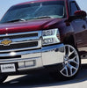 AlphaRex NOVA-Series LED Projector Headlights Gloss Black W/ Activation Light & Sequential Signal & Plank Style Design For 2007-2013 Chevrolet Silverado 1500