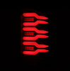 AlphaRex LUXX-Series LED Tail Lights Black Red For 2007-2014 Chevrolet Silverado 1500 2500HD 3500HD