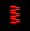 AlphaRex LUXX-Series LED Tail Lights Black W/ Activation Light & Sequential Signal For 2007-2014 GMC Sierra 1500 2500HD 3500HD
