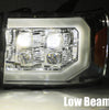 AlphaRex NOVA-Series LED Projector Headlights Matte Black W/ Activation Light & Sequential Signal For 2007-2014 GMC Sierra 2500HD 3500HD