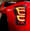 AlphaRex LUXX-Series LED Tail Lights Alpha Black For 2007-2013 Toyota Tundra