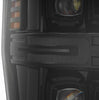 AlphaRex NOVA-Series LED Projector Headlights Alpha Black W/ Activation Light & Sequential Signal For 2008-2010 Ford F250 F350 F450 F550 Super Duty