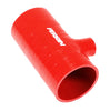 Perrin 2022+ Subaru WRX Red 3in Turbo Inlet Hose w/ Nozzle (Short)