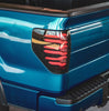 AlphaRex LUXX-Series LED Tail Lights Black Red For 2009-2014 Ford F150