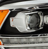 AlphaRex LUXX-Series LED Projector Headlights Black W/ Activation Light & DRL For 2009-2018 Dodge Ram 2500 3500