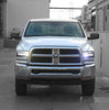 AlphaRex NOVA-Series LED Projector Headlights Alpha Black W/ DRL & Plank Style Design For 2009-2018 Dodge Ram 1500