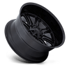 (4) 20x10 Fuel Darkstar Black Wheels 8X170 -18MM Offset For 1999-2027 Ford F-250/F-350 SRW