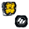 Baja Designs Squadron 2.0 Sport Amber Spot LED Light Pod w/ Black Rock Guard