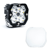 Baja Designs Squadron 2.0 Sport Clear Spot LED Light Pod w/ Clear Rock Guard