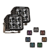 Rigid Industries 4" Radiance+ XL Universal LED Light Pods w/ RGBW Backlighting
