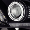AlphaRex LUXX-Series LED Projector Headlights Black W/ Activation Light & Sequential Signal For 2010-2012 Ford Mustang