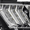 AlphaRex LUXX-Series LED Projector Headlights Chrome W/ Activation Light & Sequential Signal For 2010-2012 Ford Mustang