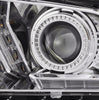 AlphaRex LUXX-Series LED Projector Headlights Chrome W/ Activation Light & Sequential Signal For 2010-2012 Ford Mustang