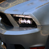 AlphaRex NOVA-Series LED Projector Headlights Black W/ Activation Light & Sequential Signal For 2010-2012 Ford Mustang