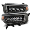 AlphaRex NOVA-Series LED Projector Headlights Black W/ Sequential Signal & DRL & Plank Style Design For 2010-2013 Toyota 4Runner
