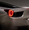AlphaRex NOVA-Series Prismatic LED Tail Lights For 2010-2015 Ferrari 458 Smoke