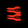 AlphaRex LUXX-Series LED Tail Lights Black Red W/ Activation Light & Sequential Signal For 2010-2021 Toyota 4Runner