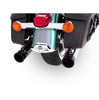 Rinehart Racing 4in True Dual Exhaust System Chrome with Black Tips For 1995–2008 Harley-Davidson Touring