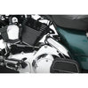 Rinehart Racing 4in True Dual Exhaust System Chrome with Black Tips For 1995–2008 Harley-Davidson Touring