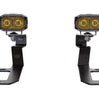 Morimoto 2Banger HXB Wide Yellow A-Pillar Light Kit For 2020-2025 GMC Sierra 2500/3500