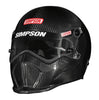Simpson Kingsnake SA2025 Full Face Racing Helmet Carbon Fiber Large