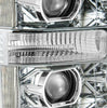 AlphaRex LUXX-Series LED Projector Headlights Chrome W/ Activation Light & Sequential Signal & DRL & Plank Style Design For 2011-2016 Ford F-350