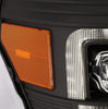 AlphaRex NOVA-Series LED Projector Headlights Black W/ Activation Light & Sequential Signal For 2011-2016 Ford F250 F350 F450 F550 Super Duty