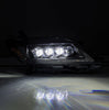 AlphaRex NOVA-Series LED Projector Headlights Black W/ Activation Light & Sequential Signal For 2011-2020 Toyota Sienna